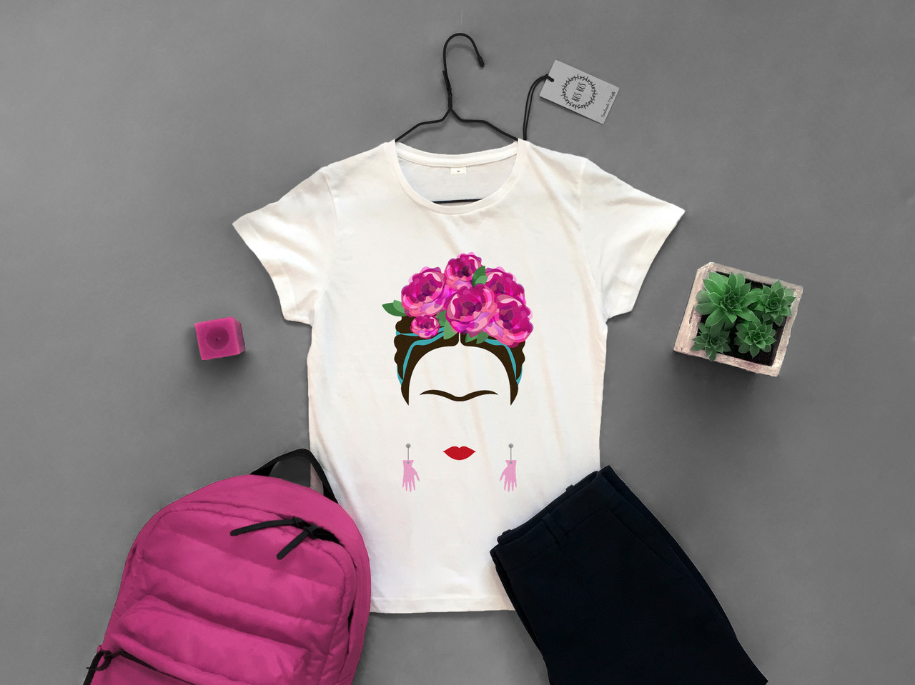 Футболка чоловіча з принтом Frida11, фото 1