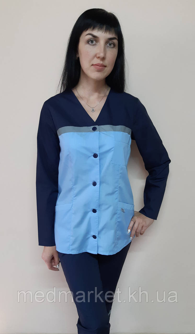 Костюм медичний жіночий Швидка допомога еліт коттон