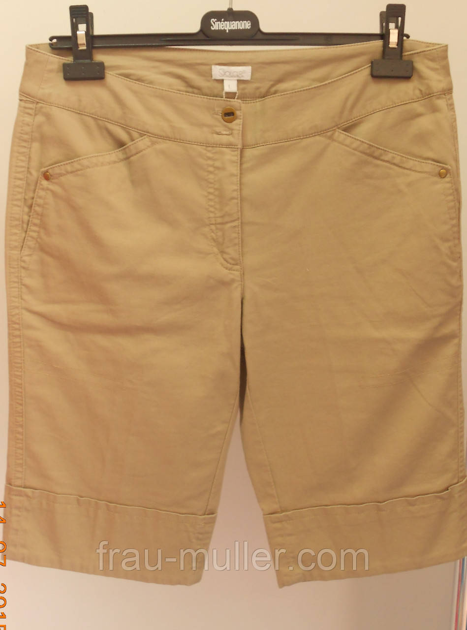 Шорти літні бежеві жіночі 44 46 48 Solar, фото 1