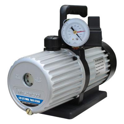 Вакуумний насос (2 ступ./170 л/хв) з манометром (Mastercool, США) 90066-2V-220SVB, фото 1