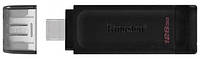 Накопичувач Type-C Flash drive 128GB Kingston DataTraveler 70 (USB3.2) (код 115719)