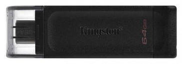 Накопичувач Type-C Flash drive 64GB Kingston DataTraveler 70 (USB3.2) (код 115721)