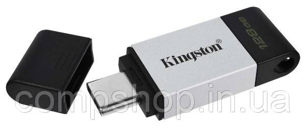 Накопичувач Type C Flash drive Kingston DataTraveler 80 128GB Type C (USB3.2) (код 115724)