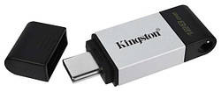 Накопичувач Type C Flash drive Kingston DataTraveler 80 128GB Type C (USB3.2) (код 115724)