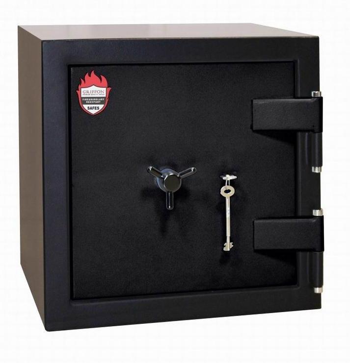Сейф вогнезламостікій,вогневідпірний сейф Griffon F60CL I. 51 KT BLACK 510(в)х510(ш)х510(гл) 1 клас, 60 хв вогнестійкості