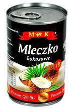 Кокосове молоко M&K 400 мл Польща (опт5 шт)