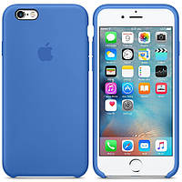 Чехол Silicone Сase для Iphone 6 / Iphone 6s бампер накладка Delft Blue