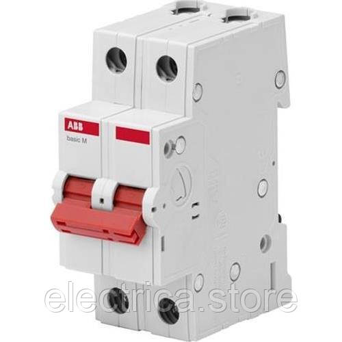 BMD51250 Вимикач навантаження 2 полюса 50А 2CDD642051R0050, фото 1