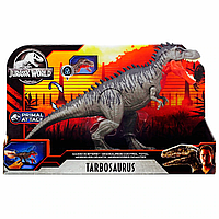 Динозавр Тарбозавр Мир Юрского Периода Мощный укус 35 см Jurassic World Tarbosaurus Dinosaur Mattel