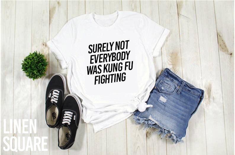 Футболка чоловіча з принтом Kung Fu, фото 1