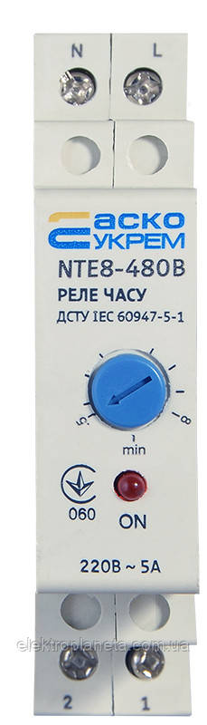 Реле часу АСКО-УКРЕМ NTE8-480В (STE8-480В) A0090050006, фото 1