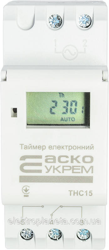Таймер тижневий електронний THC15 A0090040005