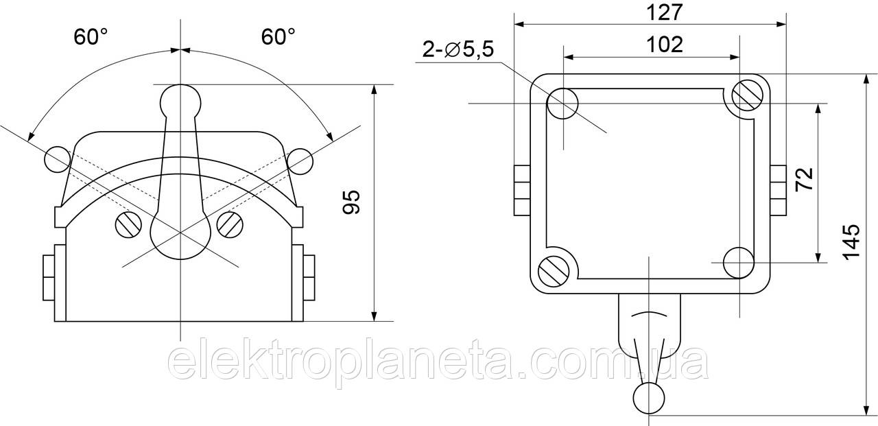 Рубильник разрывной АСКО-УКРЕМ 1-0 на 30А (QS5-30A) A0100010004 - фото 4 - id-p70367139