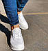 Жіночі.шкіряні кросівки чорні білі демісезонні від виробника 40 розмір (код:АНД-32-ч/бр), фото 7
