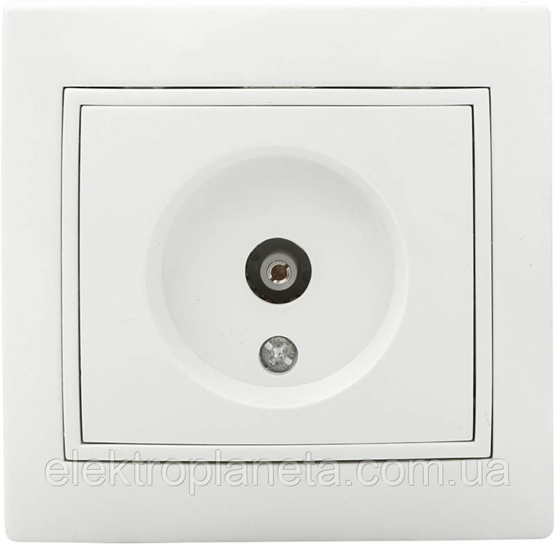 Розетка TV РВtvсб-1-Fl-W РВtvсб-1-Fl-W, фото 1