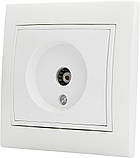 Розетка TV РВtvсб-1-Fl-W РВtvсб-1-Fl-W, фото 3