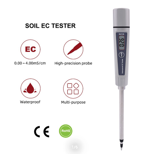 Купить Кондуктометр для почвы Yieryi EC316 (mdr_7383), цена 3772 ...
