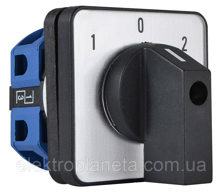 Кулачковий пакетний перемикач ПКП SBI 25A/1.831 (1-0-2 1 полюс) A0110010058, фото 1