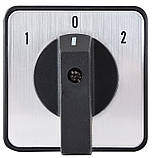 Кулачковий пакетний перемикач ПКП SBI 25A/3.833 (1-0-2 3 полюса) A0110010060, фото 3