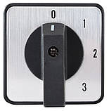 Кулачковий пакетний перемикач ПКП SBI 32A/2.841 (0-1-2-3 вибір фази) A0110010067, фото 3