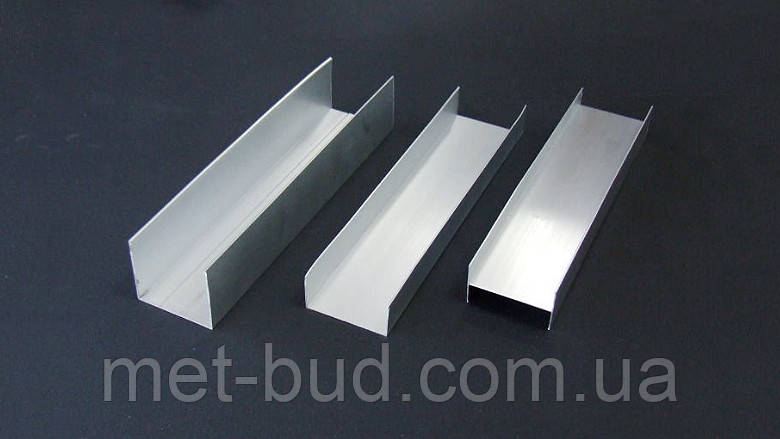 Швеллер алюминиевый (п-образный профиль) 20 х 30 х 2 мм (анодированный/без покрытия) - фото 3 - id-p1340793648