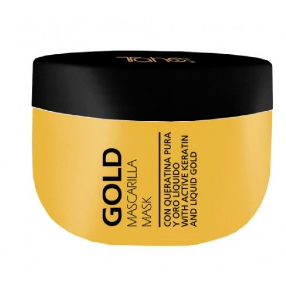 Маска для волосся С Рідким Золотом і кератином Tahe Botanic Acabado-Gold Mask 300 Ml
