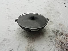 Казан Татарський, азіатський чавунний 8л (з кришкою)