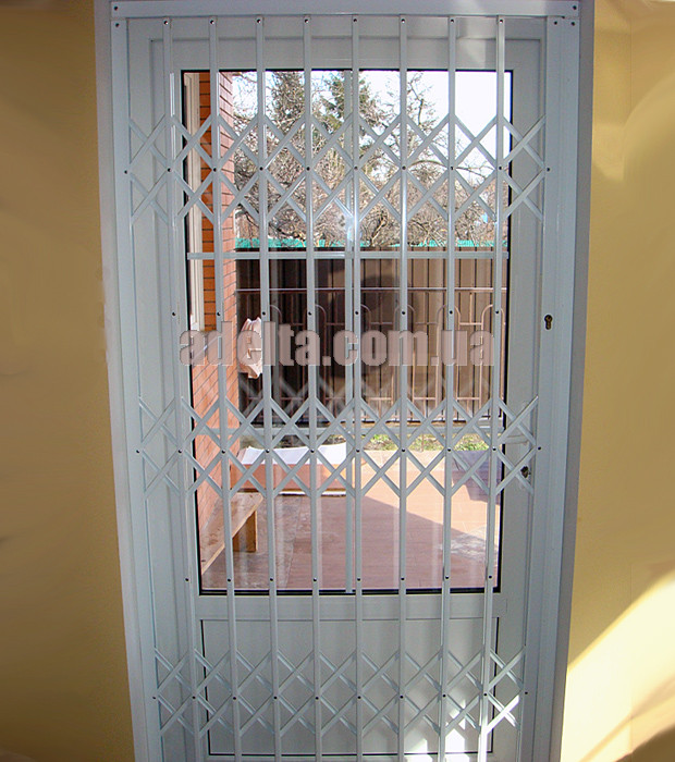 Раздвижные решетки на двери Шир.1500*Выс.2600мм для дома - фото 5 - id-p184829788