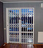 Розсувні решітки на дверях Шир.1500*Вис.2600 мм для будинку, фото 6