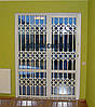 Розсувні решітки на дверях Шир.1500*Вис.2600 мм для будинку, фото 7