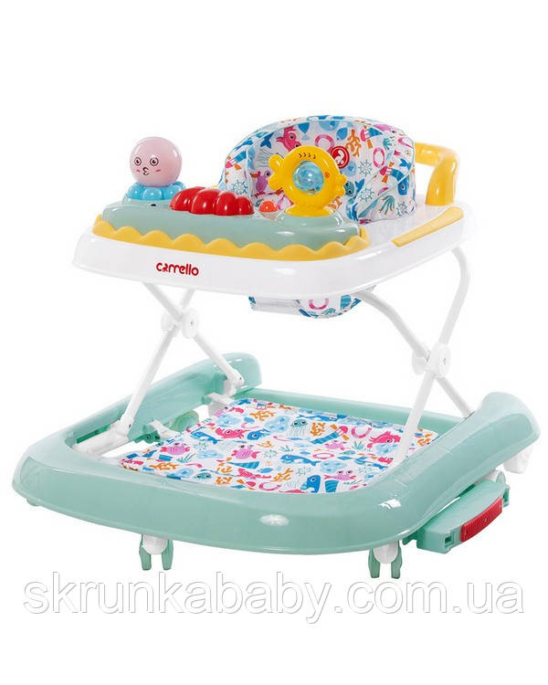 Ходунки Carrello Oceano 3в1 ( ходунки,гойдалка,каталка) Azure, фото 1