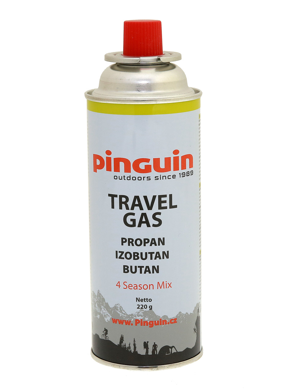 Газовий балон Pinguin 220 г. PNG G220, фото 1