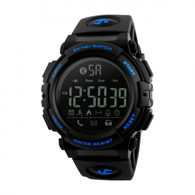 Skmei 1303 синій чоловічі спортивні годинник, фото 1