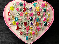 Набір каблучок “Морські дива” — 72 шт.