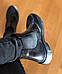 Жіночі демісезонні осінні шкіряні черевики, черевики челсі жіночі осінні чоботи, фото 4