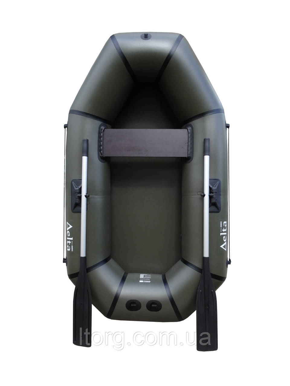 Човен надувний гребний Delta D210L, фото 1