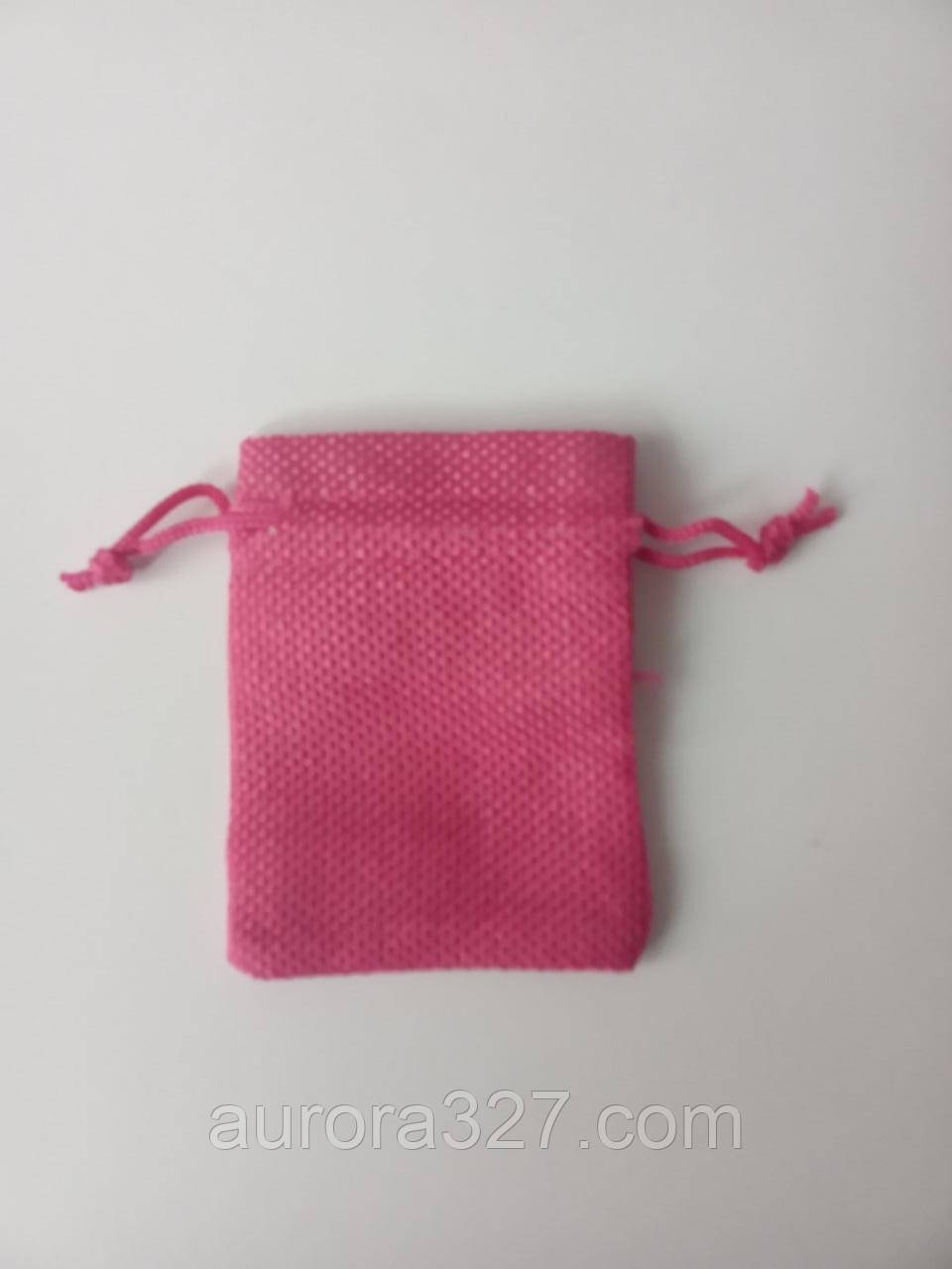 Мішечки з льону 7х9 малиновий, фото 1