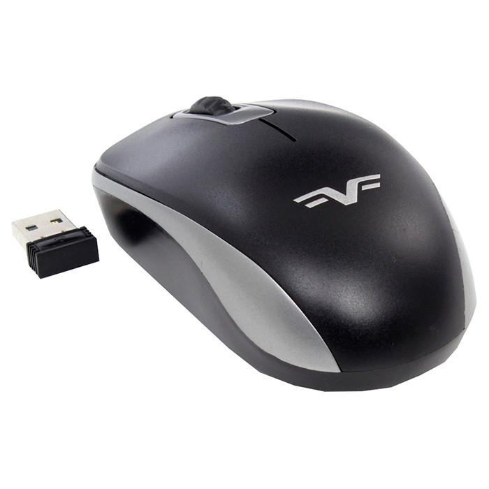 Миша комп'ютерна бездротова Frime FWMO-220BG (1200dpi) Black/grey