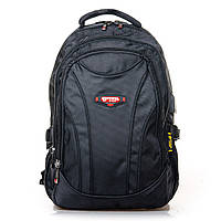 Рюкзак городской повседневный P-Eavas мужской черный рюкзак с прочными шлейками рюкзак для поездок