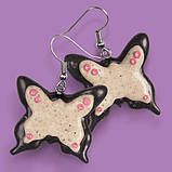 Сережки з полімерної глини, фото 7