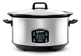 YOER CLEVER-COOK SC4502S Мультиварка - електрична керамічна каструля з таймером
