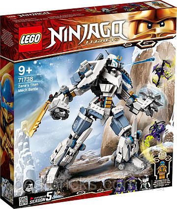 Lego Ninjago Битва з роботом Зейна 71738