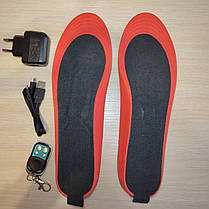 Устілки з підігрівом ортопедичні "Warmawear Premium R3" 1800 mAh, радіокеровані на пульту L, фото 3