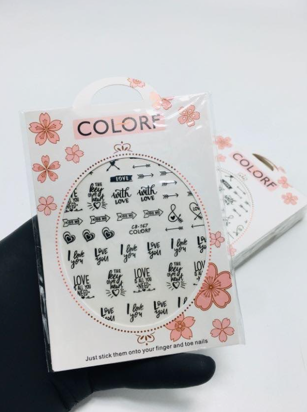 Наклейки 3D COLORF 167