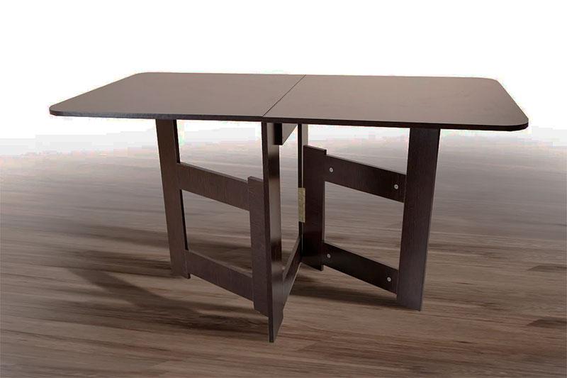 Стіл трансформер Книжка Light колір венге, ламінована ДСП, фото 1