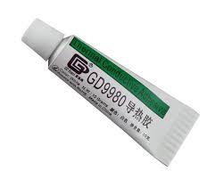 Клей термопровідний GD9980-ST10 /10 гр/0671W/M