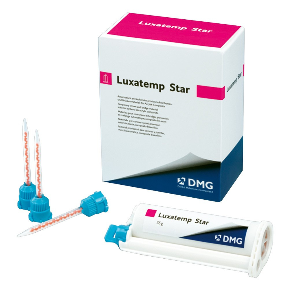 Luxatemp Star, 1 картридж, біс-акриловий матеріал для тимчасових коронок, DMG