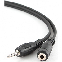 Аудіо-кабель 3,5mm/3,5mm (подовжувач) Gembird (CCA-423-3M), 3.0m Black
