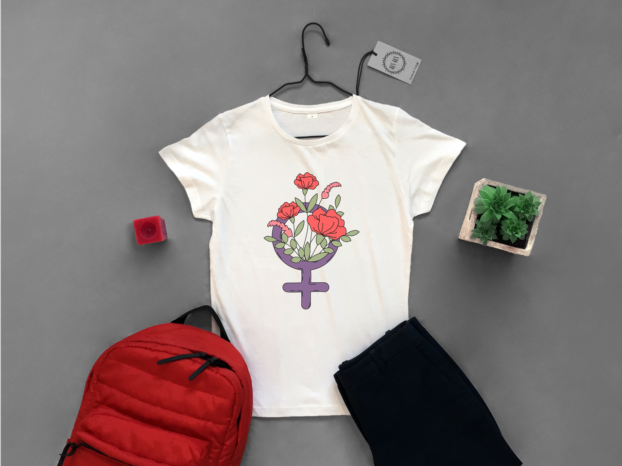 Футболка YOUstyle Venus 0594 XL White