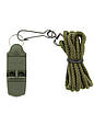 Свисток на шийному шнурку без кульки MIL-TEC Olive, 16328100, фото 4